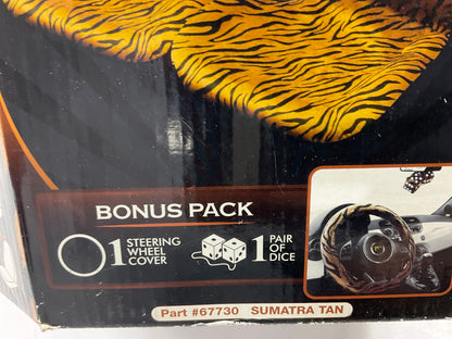 Runaway 67730 Tiger Stripe Pattern Universal Seat Covers, Does 2 Seats