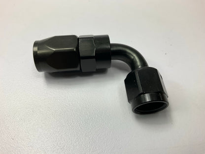 Russell 610165 6AN ProClassic Swivel 90 Degree Hose End W/ Black Finish Fitting