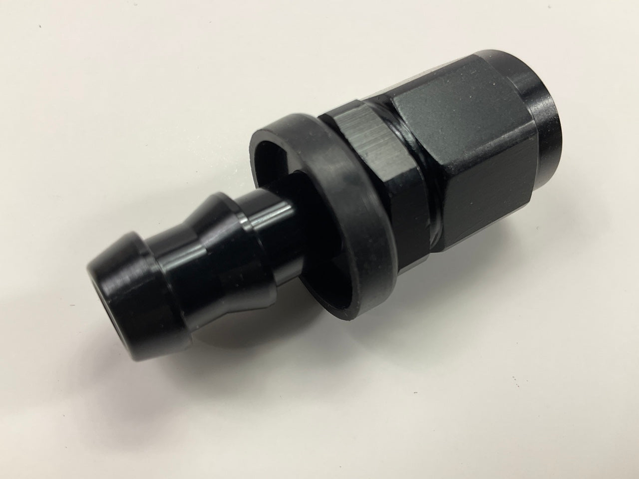 Russell 624013 6AN Twist-Lok Straight Hose Ends With Black Finish
