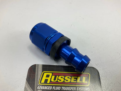 Russell 624020 Twist Lock -8 AN Fitting Straight Oil Hose End