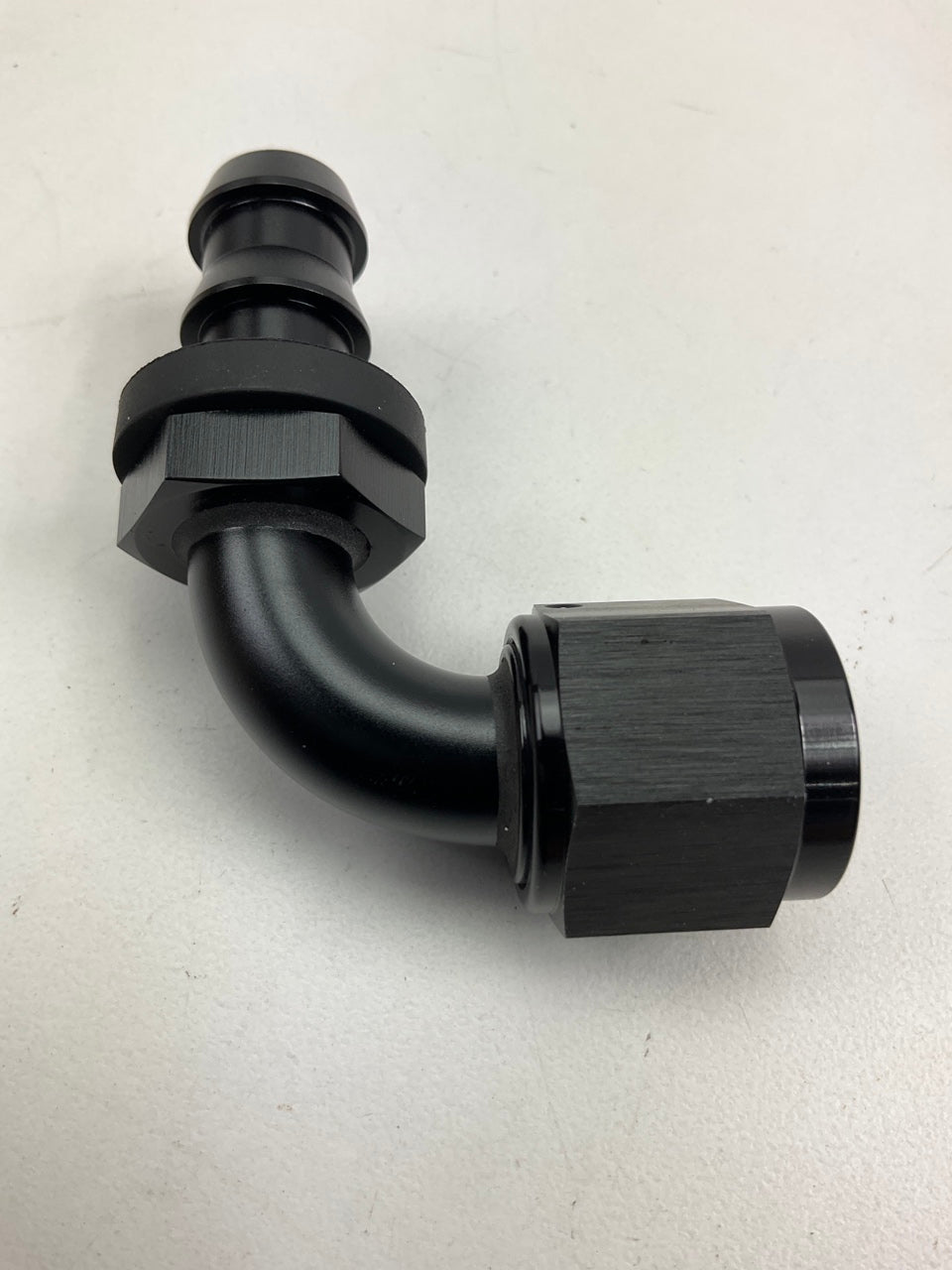 Russell 624173 8AN Twist-Lok 90 Degree Hose Ends With Black Finish