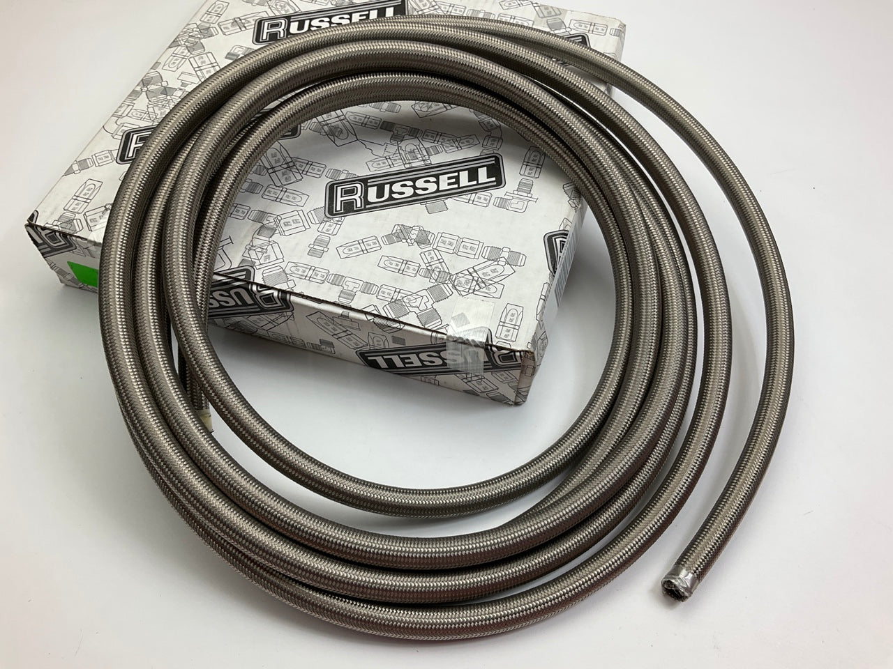 Russell 632140 ProFlex -8AN Stainless Steel Braided Hose - 20 Feet