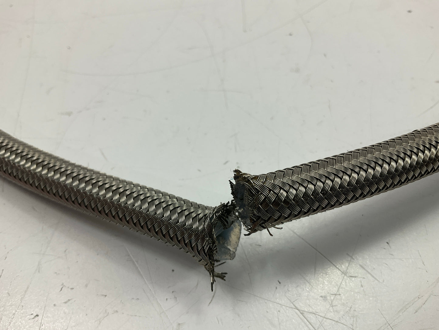 RUSSELL 632600 Powerflex Stainless Steel -6AN Power Steering Hose - 3 Feet
