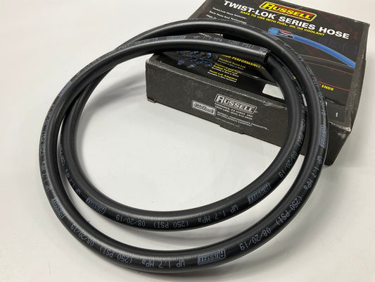 Russell 634393 -8 Black Twist-Lok Hose 6' Length