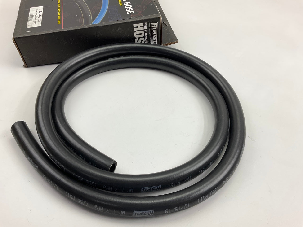 Russell 634413 10AN Twist-Lok Hose Black In Pre-Packaged 6 Foot Length