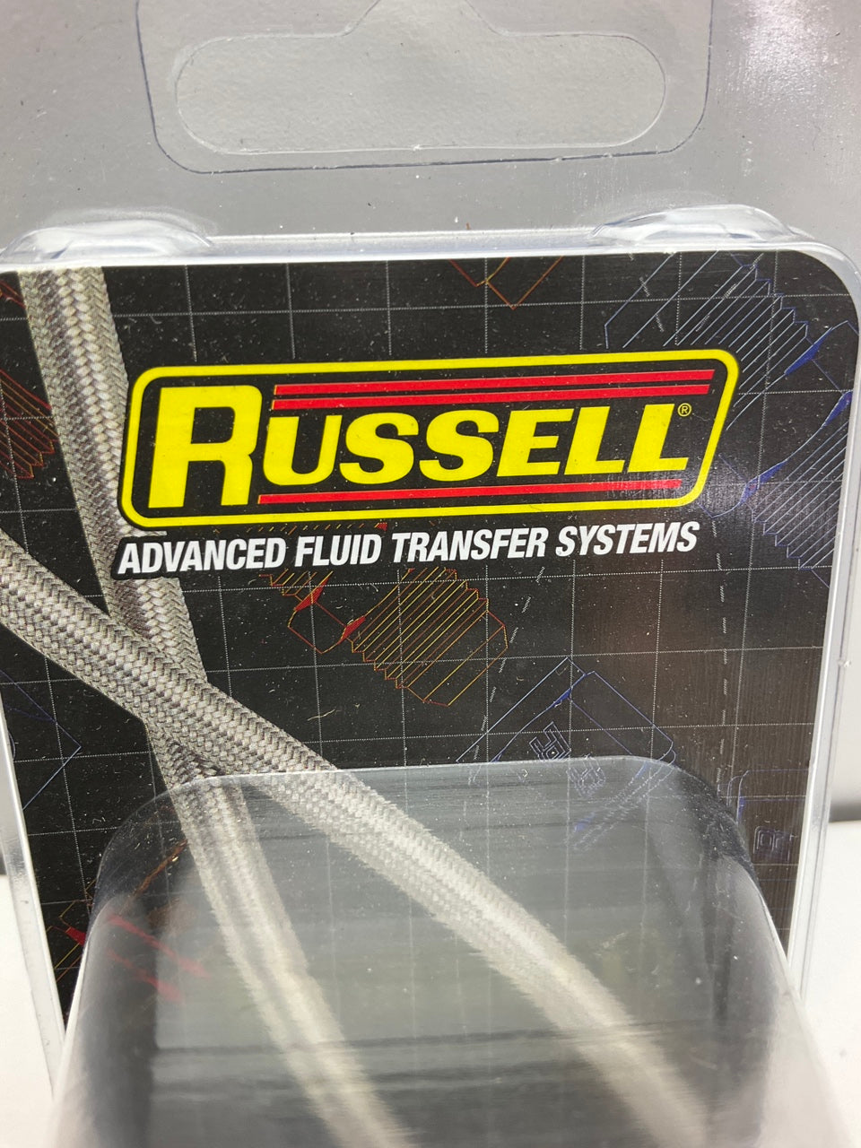 Russell 650430 6AN Male Flare To Flare ''Y'' Fitting With Black Finish