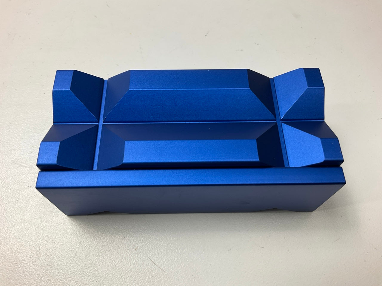 Russell 654420 Billet Aluminum Vice Jaws With Blue Anodized Finish