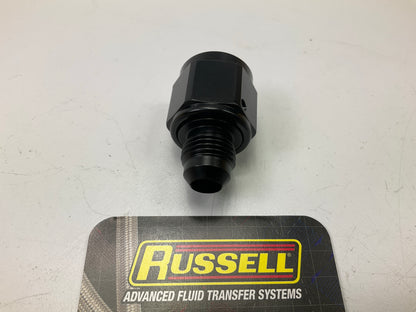 Russell 660023 8AN Female - 6AN Male B-Nut Flare Reducer Adapter Fitting Coupler