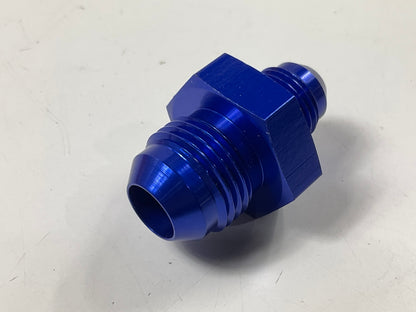 Russell 661770 6AN To 8AN Flare Reducer Adapter Fitting With Blue Finish