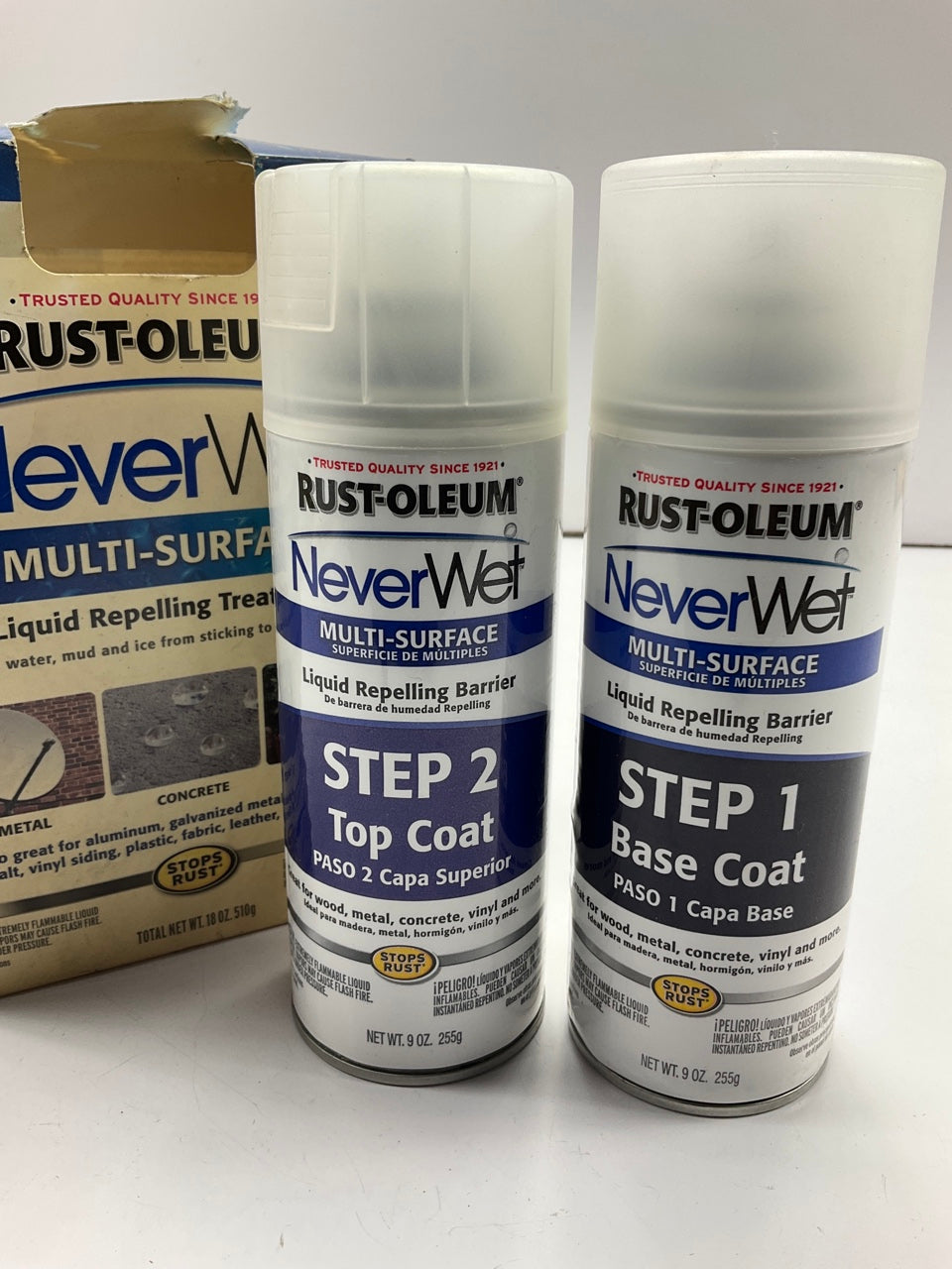 Rust-Oleum NeverWet Multi Surface Liquid Repelling Treatment, Never We ...