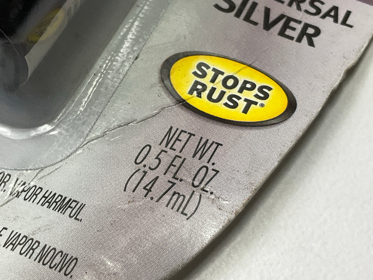 Rust-Oleum Fast Fix Touch Up Paint Universal Silver 2-in-1 Paint + Primer