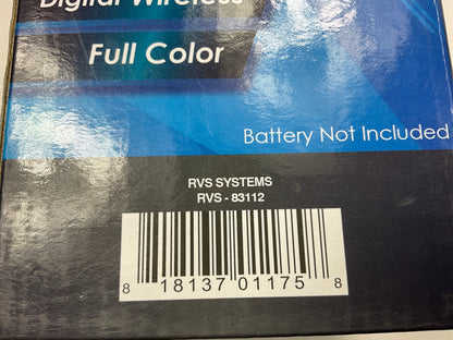 NEW - RVS RVS83112 Wireless Full Color Trailer Hitch Camera