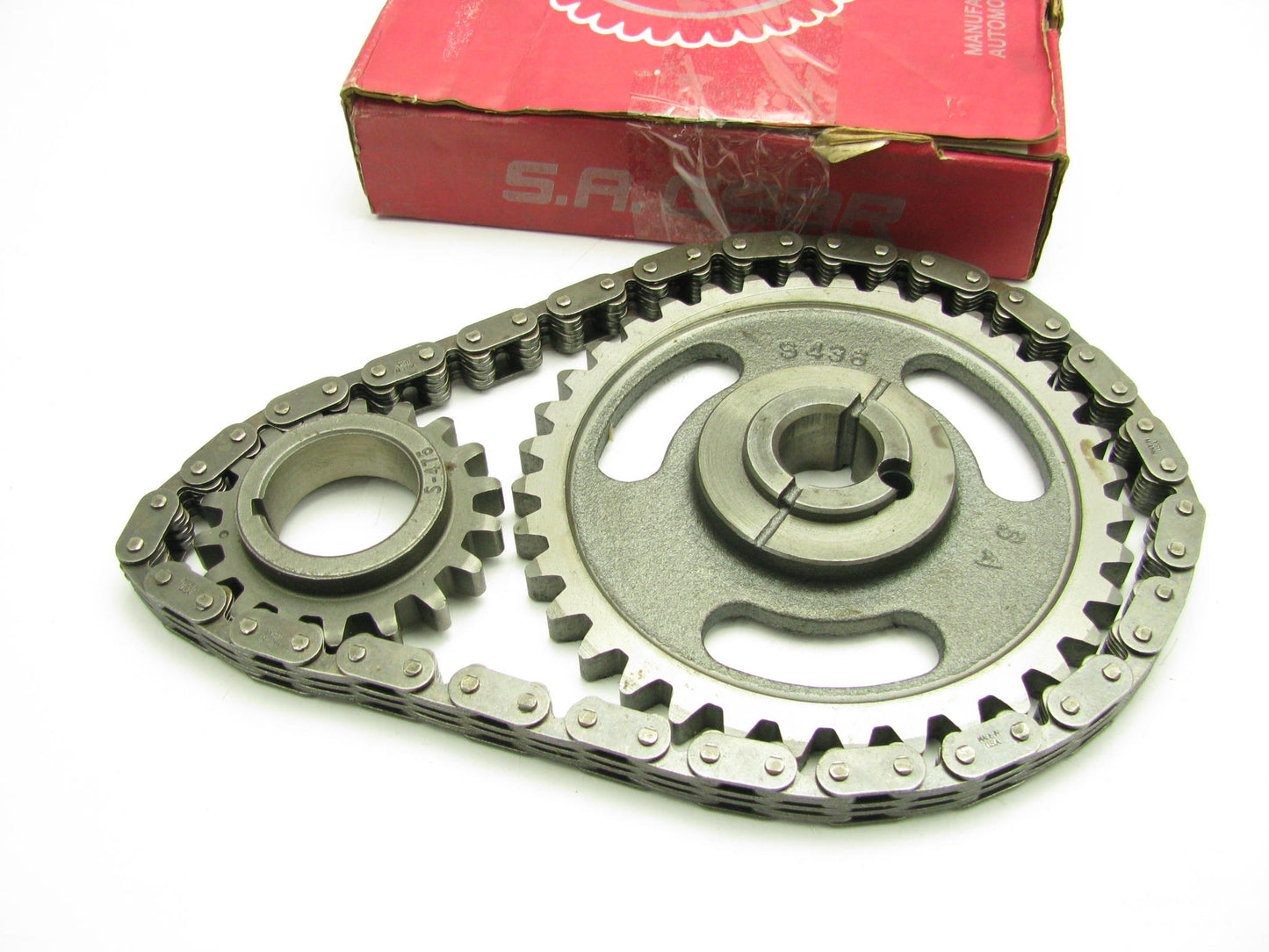 S.a. Gear 10-3009  3 Pc Timing Chain Set For 1973-79 Ford 351 400 V8