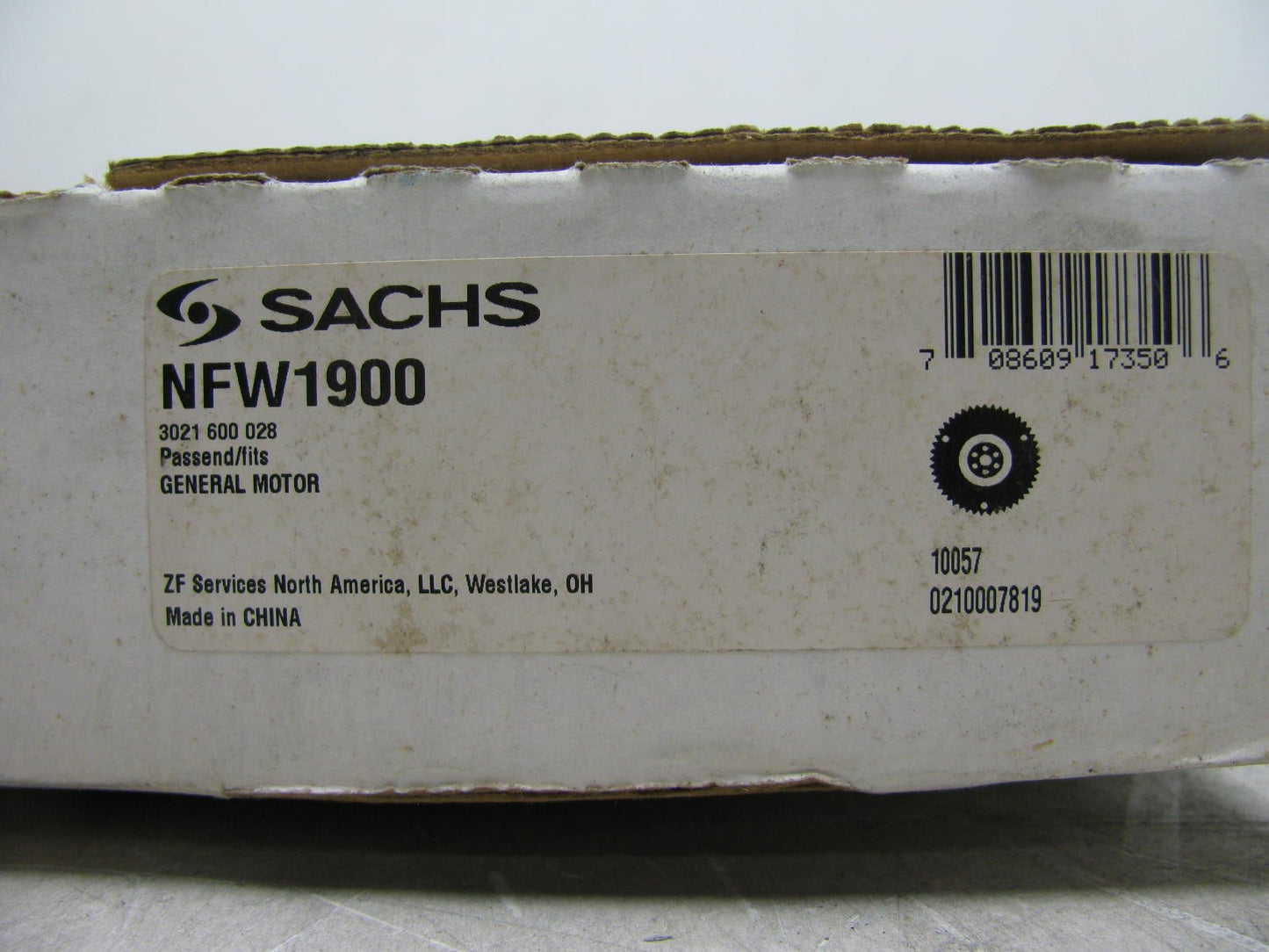 Clutch Flywheel Sachs NFW1900 NEW For 91-02 Saturn SL SL1 SC1 SC2 SW1 SW2 1.9L