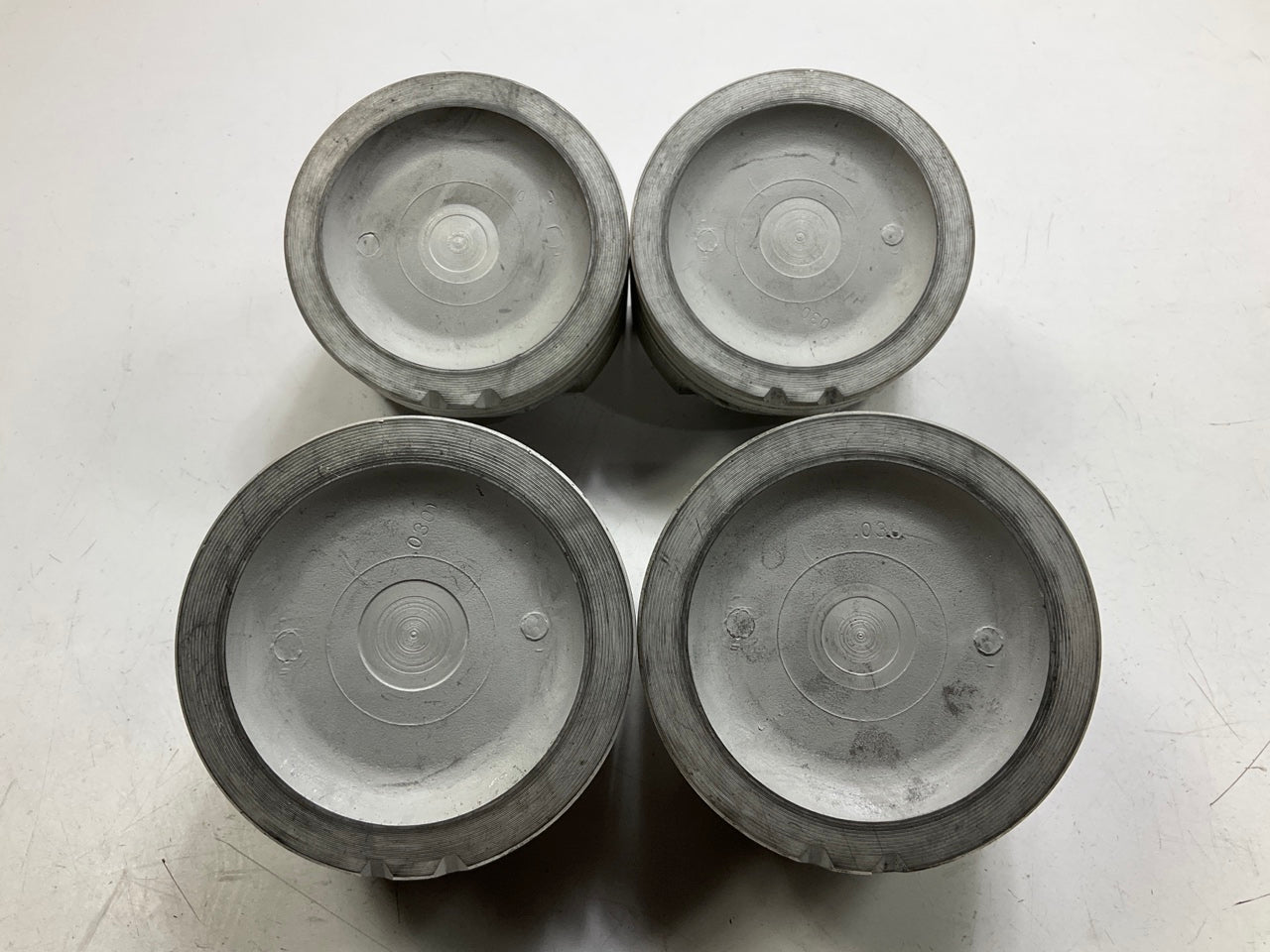 (4) Safeguard P493-030 Engine Piston .030'' For 1979-1981 Pontiac 2.5L-L4