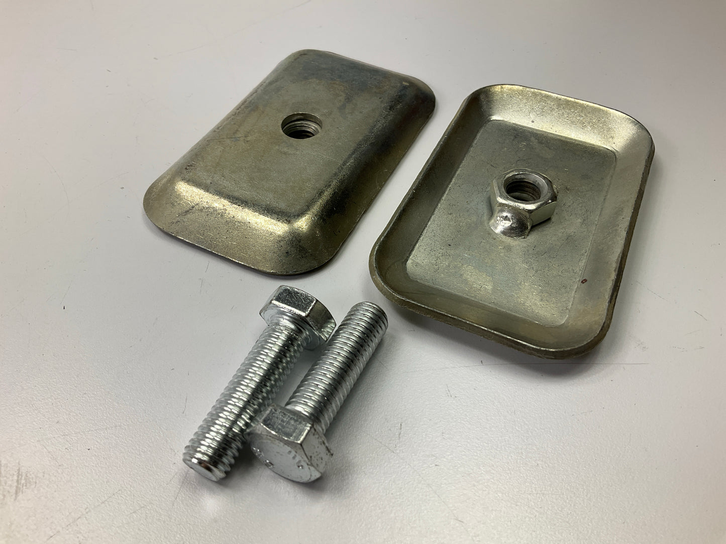 MISSING WASHERS - Safe-T-Boy STBSBHP Seat Belt Anchor Plates With Bolts