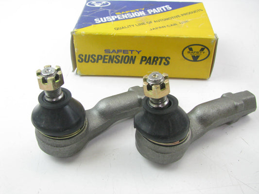 (2) Safety Brand 101-3651 FRONT OUTER Steering Tie Rod Ends