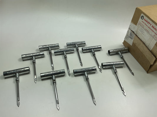 (10) Pack Safety Seal LPSOT T-Handle Side Open Needle Tool For Tire Patch Repair