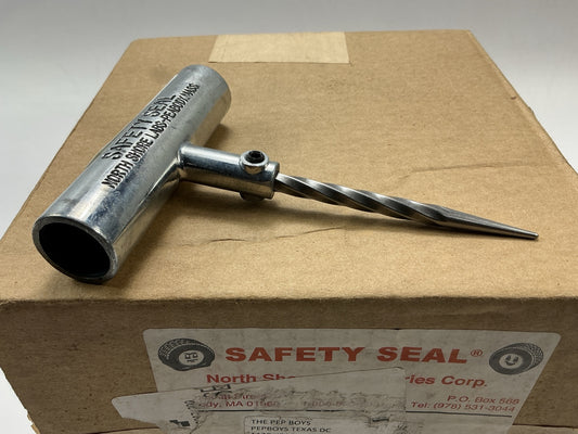 Safety Seal SSPS Professional Reamer- Spiral Tool,  Metal Handle - ''T'' Handle