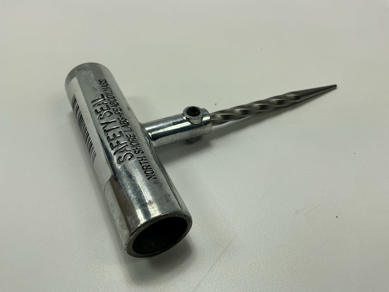 Safety Seal SSPS Professional Reamer- Spiral Tool,  Metal Handle - ''T'' Handle