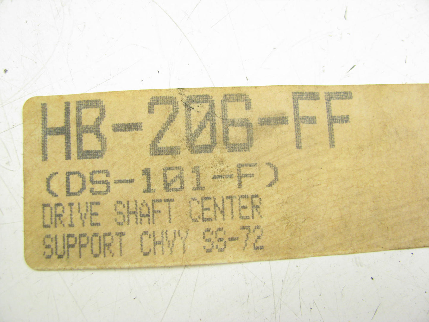 Saginaw HB-206FF Drive Shaft Center Support Bearing