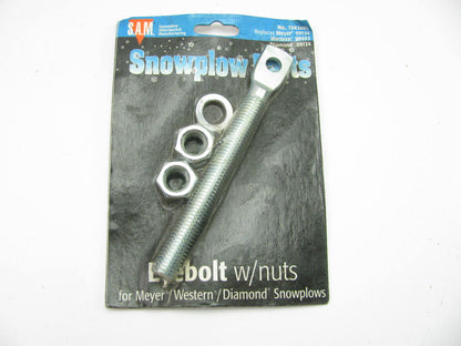 SAM 1302005  5/8'' Snow Plow Eyebolt With Nuts Meyer Western Diamond