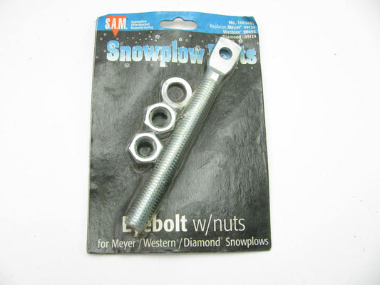 SAM 1302005  5/8'' Snow Plow Eyebolt With Nuts Meyer Western Diamond