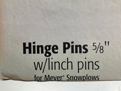 SAM 1302045 (2) 5/8 Inch Hinge Pins With Linch Pin - Replaces Meyer #08562
