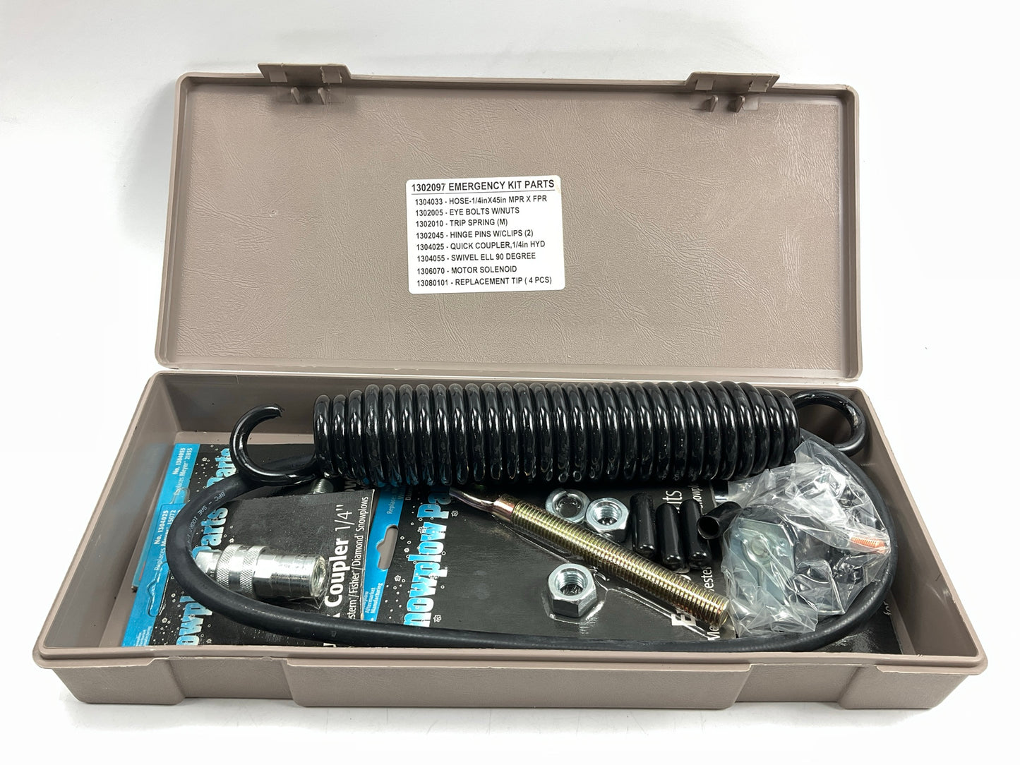 SAM 1302097 Under-the-Seat Emergency Repair Kit For Meyer Snow Plows
