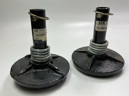 SAM 1303300, SAM 6'' Anti-Wear Shoe Assembly Fisher Snow Plows A5516 - SET OF 2