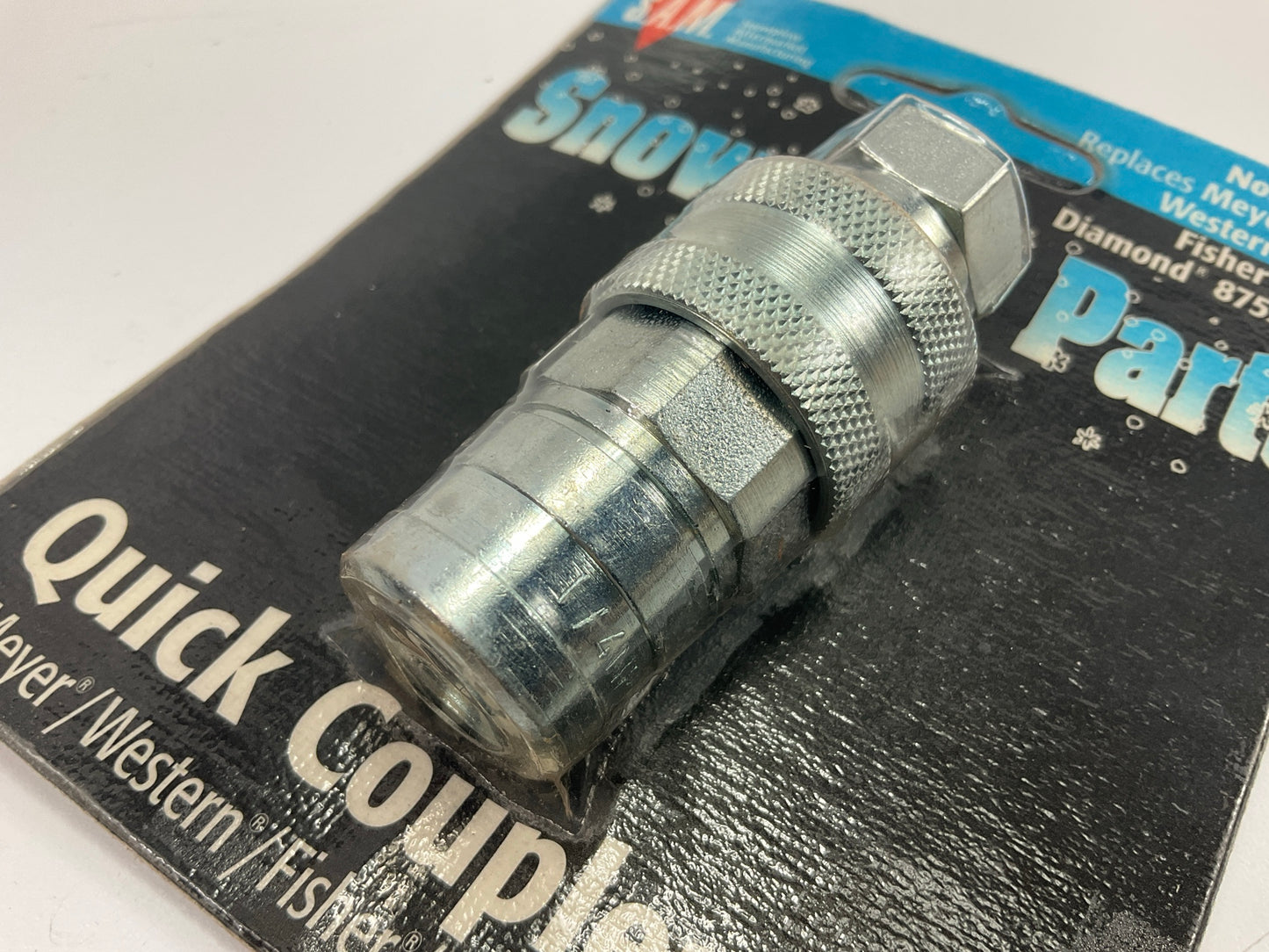 SAM 1304025 1/4'' Hydraulic Quick Coupler Replaces Meyer 15072, Western 25232