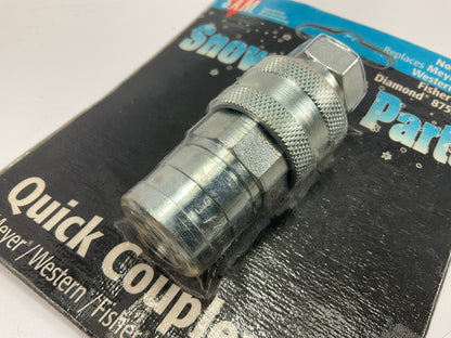 SAM 1304025 1/4'' Quick Coupler For Meyer/Diamond Snow Plows, Replaces # 15072