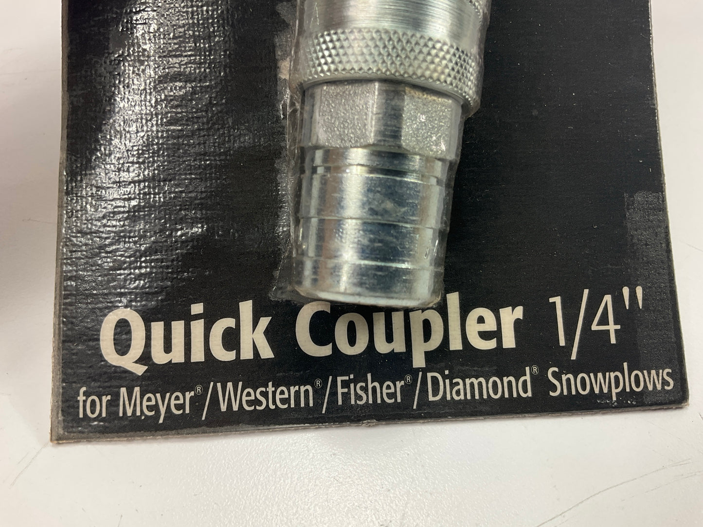 SAM 1304025 1/4'' Hydraulic Quick Coupler Replaces Meyer 15072, Western 25232