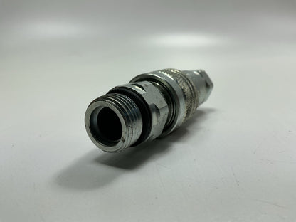 SAM 1304028C 1/4'' NPT Coupler, Male Block W/ Female Hose Replaces Meyer 15848C