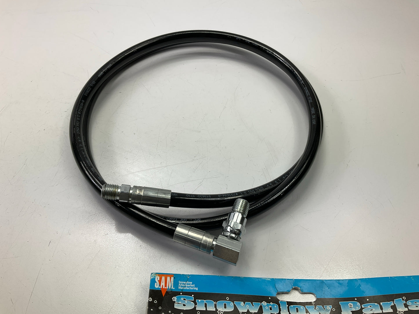 SAM 1304035 65'' Hydraulic Hose W/ Swivel, For Meyer / Diamond Replaces # 21866