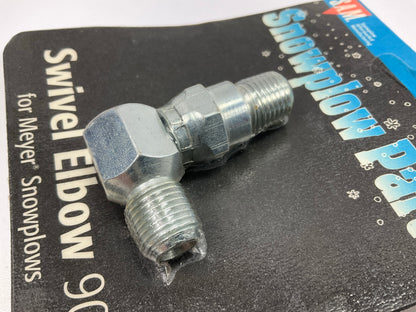 SAM 1304055 Swivel 90° Elbow Snow Plow 1/4'' Male NPT, Replaces Meyer 21855