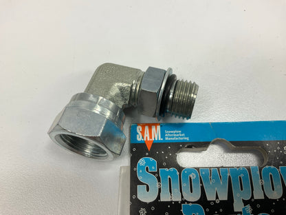 SAM 1304335 - 90 Degree Short Snow Plow Swivel Adapter Replaces Fisher 2315