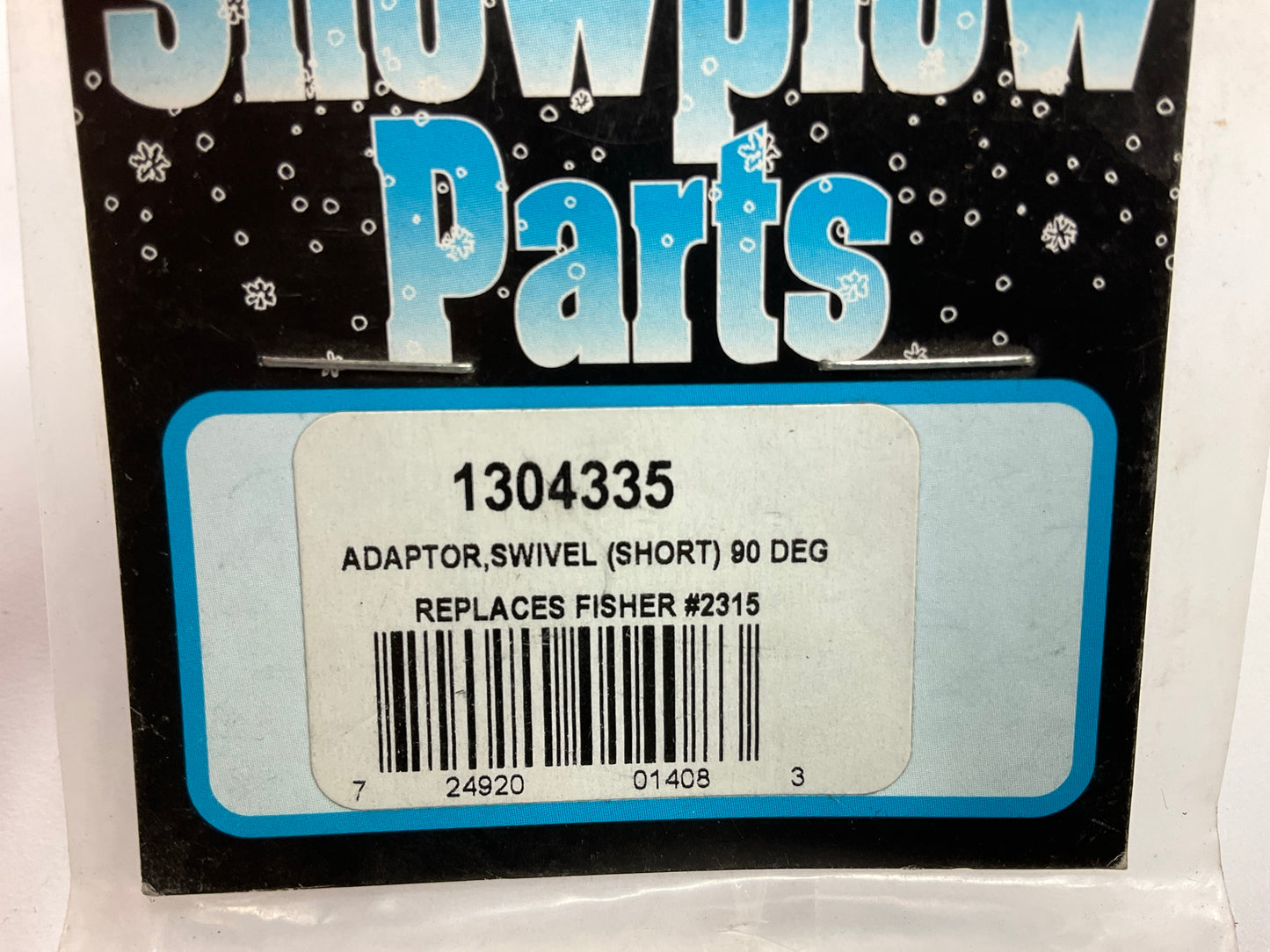 SAM 1304335 - 90 Degree Short Snow Plow Swivel Adapter Replaces Fisher 2315