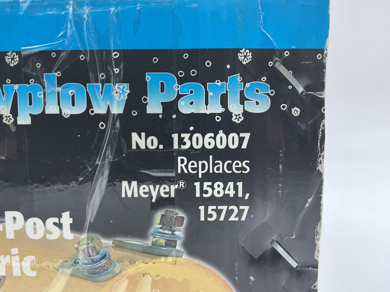 OPEN BOX 1306007 4-1/2'' Dual Post Electric Motor For Meyer Snowplows 15841 15727