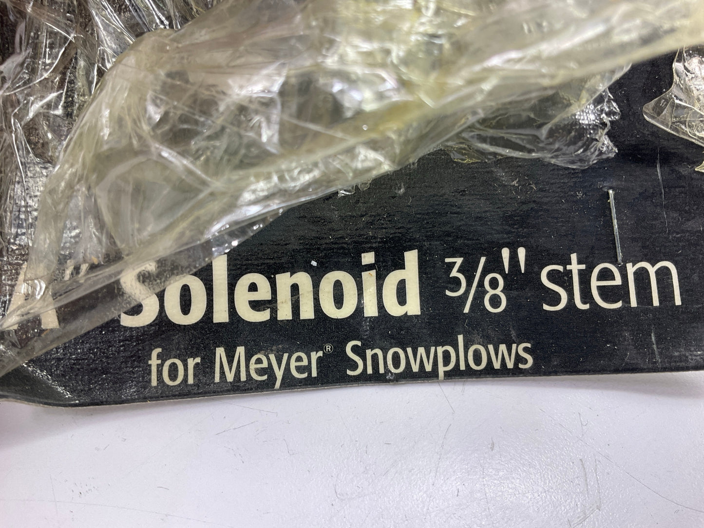 Snowplow Part  1306015 ''A'' Solenoid 3/8'' Stem Replaces Meyer 15356 - OPEN BOX