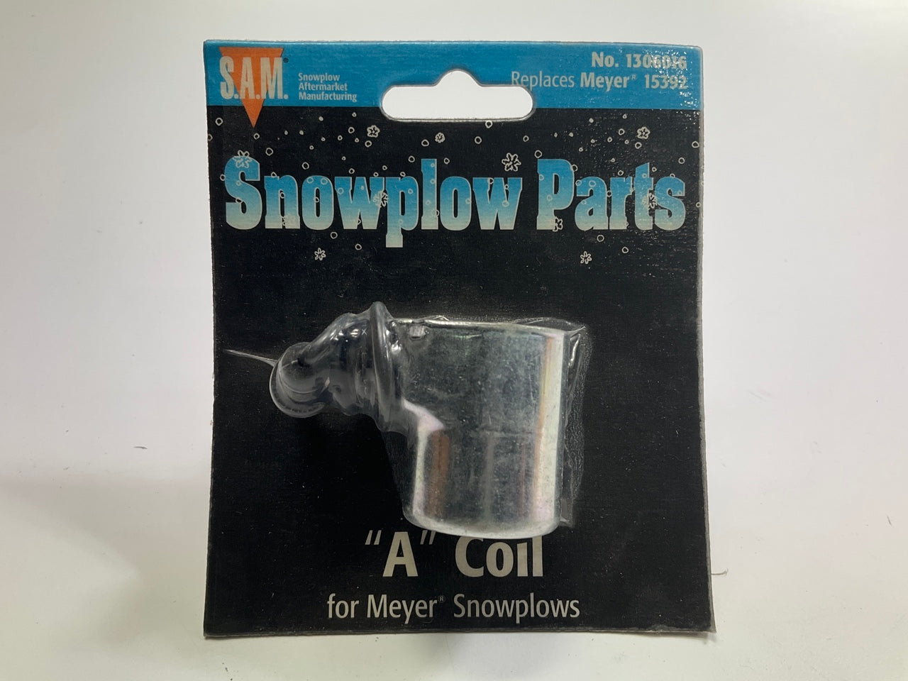 SAM 1306016 Snowplow ''A'' Solenoid Coil - 3/8'' Bore Replaces Meyer 15392
