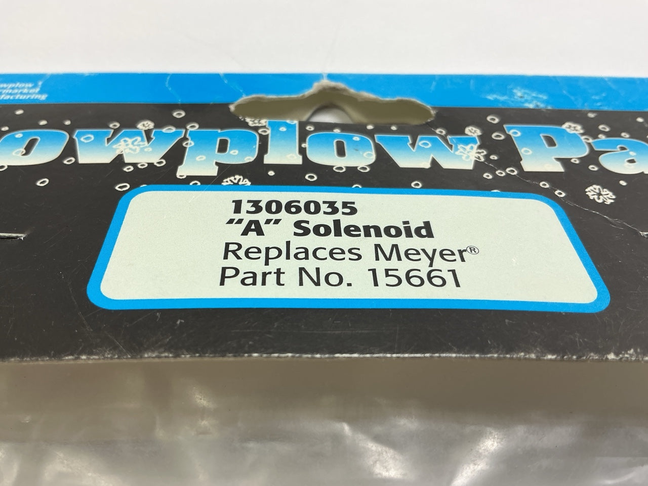 SAM 1306035 Snow Plow ''A'' Solenoid Replaces Meyer 15661