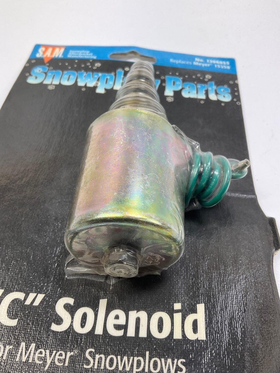 SAM 1306055 ''C'' Solenoid Coil And Valve, Snow Plow, Meyer 15358, Buyers 1306055