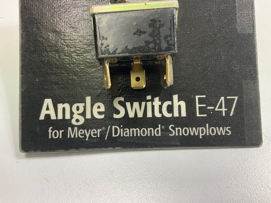 SAM 1306075 Snow Plow Angle Toggle Switch E-47 Replaces Meyer / Diamond 21918