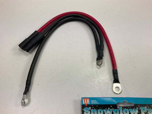 SAM 1306117 Power Battery Cable & Plug W/ Dual Ground Replaces Meyer 15811