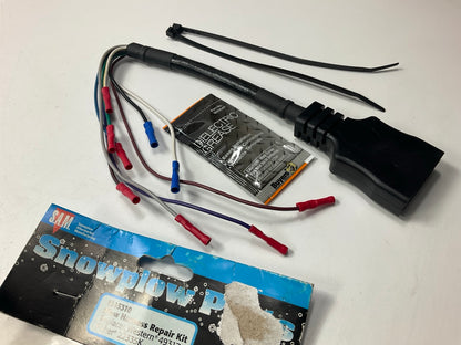 SAM 1315310 Snow Plow Harness Pigtail Repair Kit Replaces Western 49317