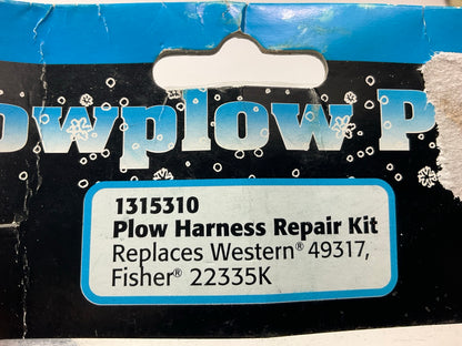 SAM 1315310 Snow Plow Harness Pigtail Repair Kit Replaces Western 49317