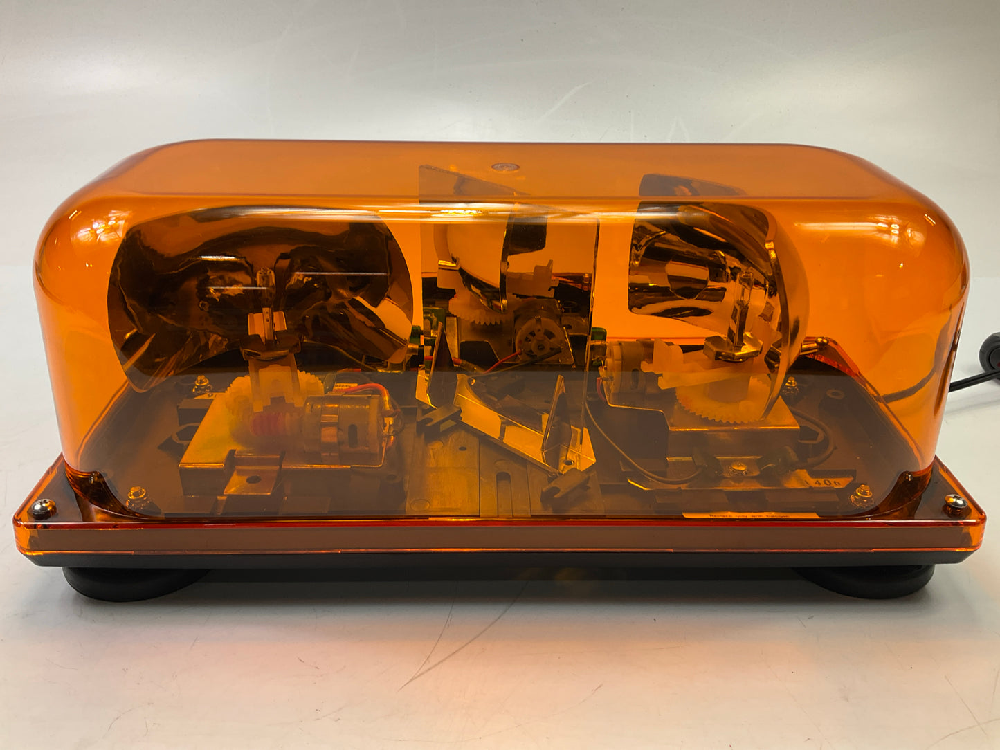 SAM B766190A Portable Snow Plow Halogen Amber Minilight Lamp Bar