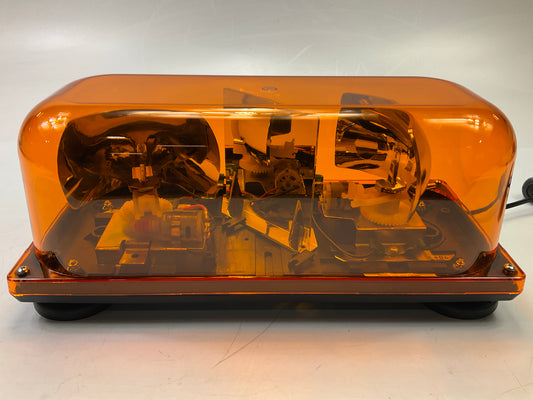 SAM B766190A Portable Snow Plow Halogen Amber Minilight Lamp Bar