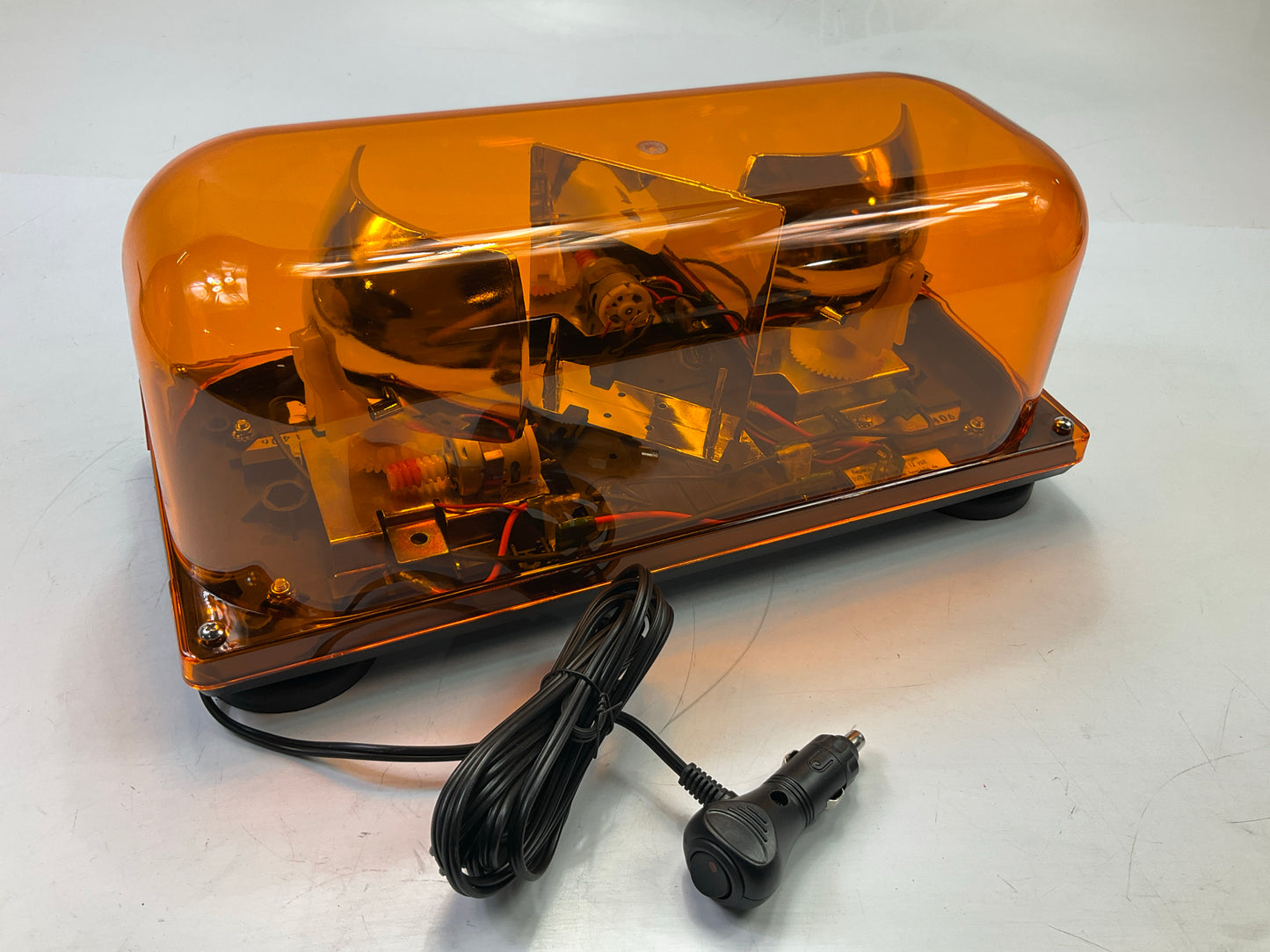 SAM B766190A Portable Snow Plow Halogen Amber Minilight Lamp Bar